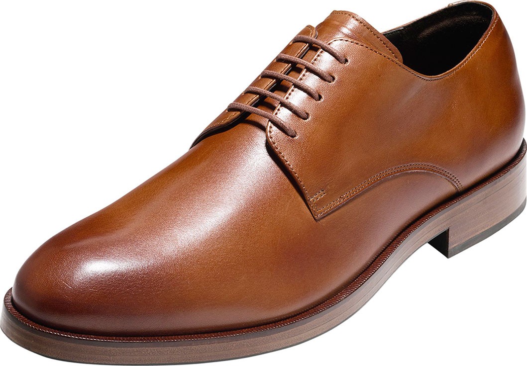 Cole Haan Men's Harrison Grand Leather Derby Shoe, Brown