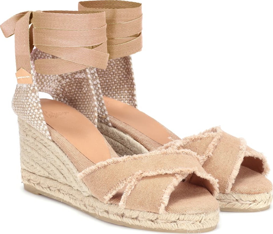 Castaner Bluma canvas wedge espadrilles