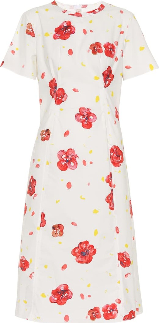 Marni Floral cotton dress