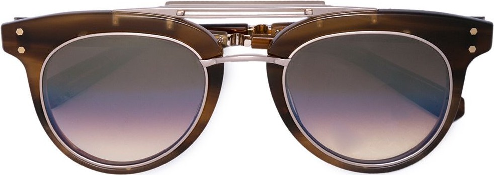 GARRETT LEIGHT Laurel SL 50 chunky aviator sunglasses