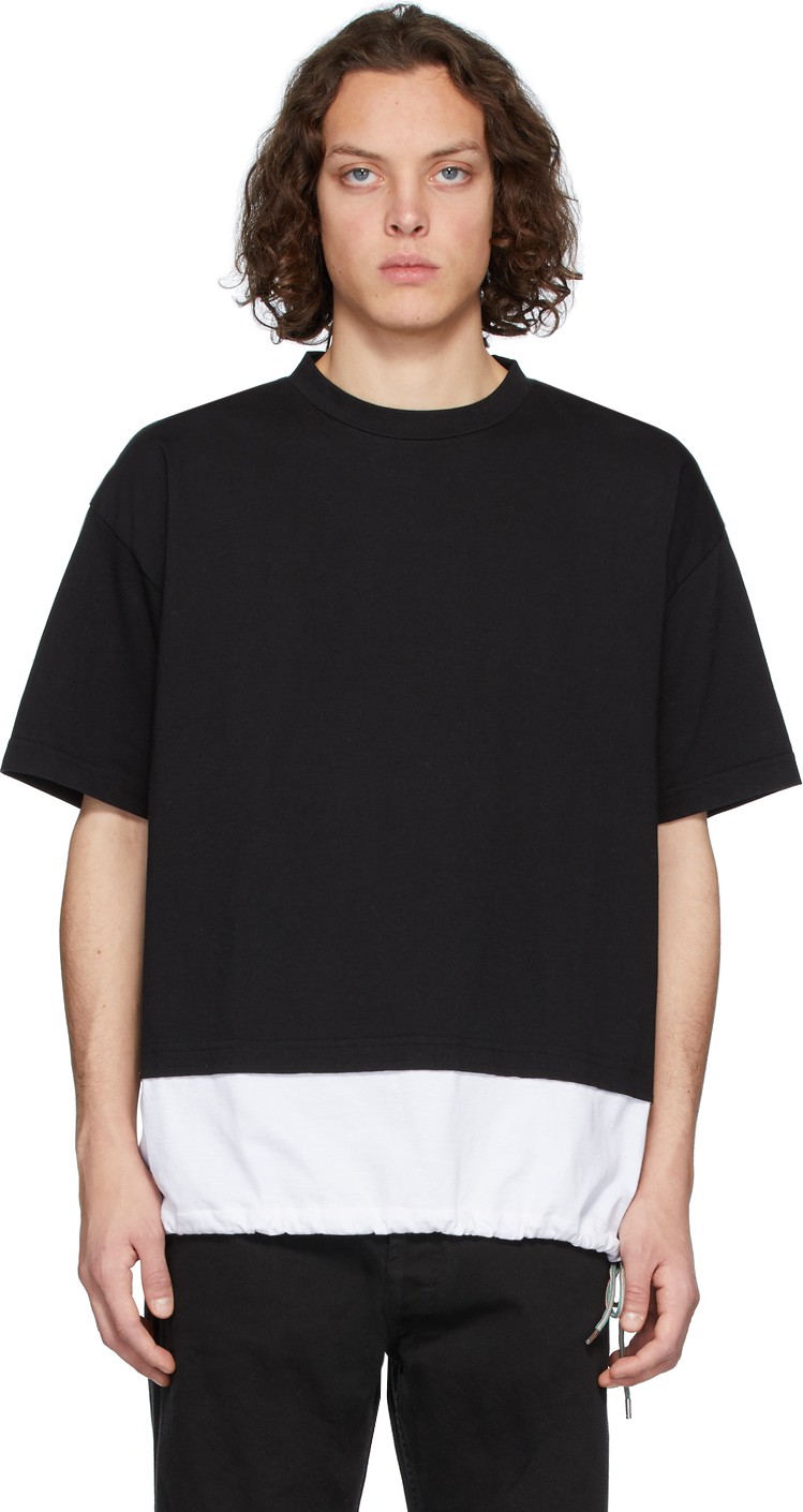 Marni Black & White Logo T-Shirt