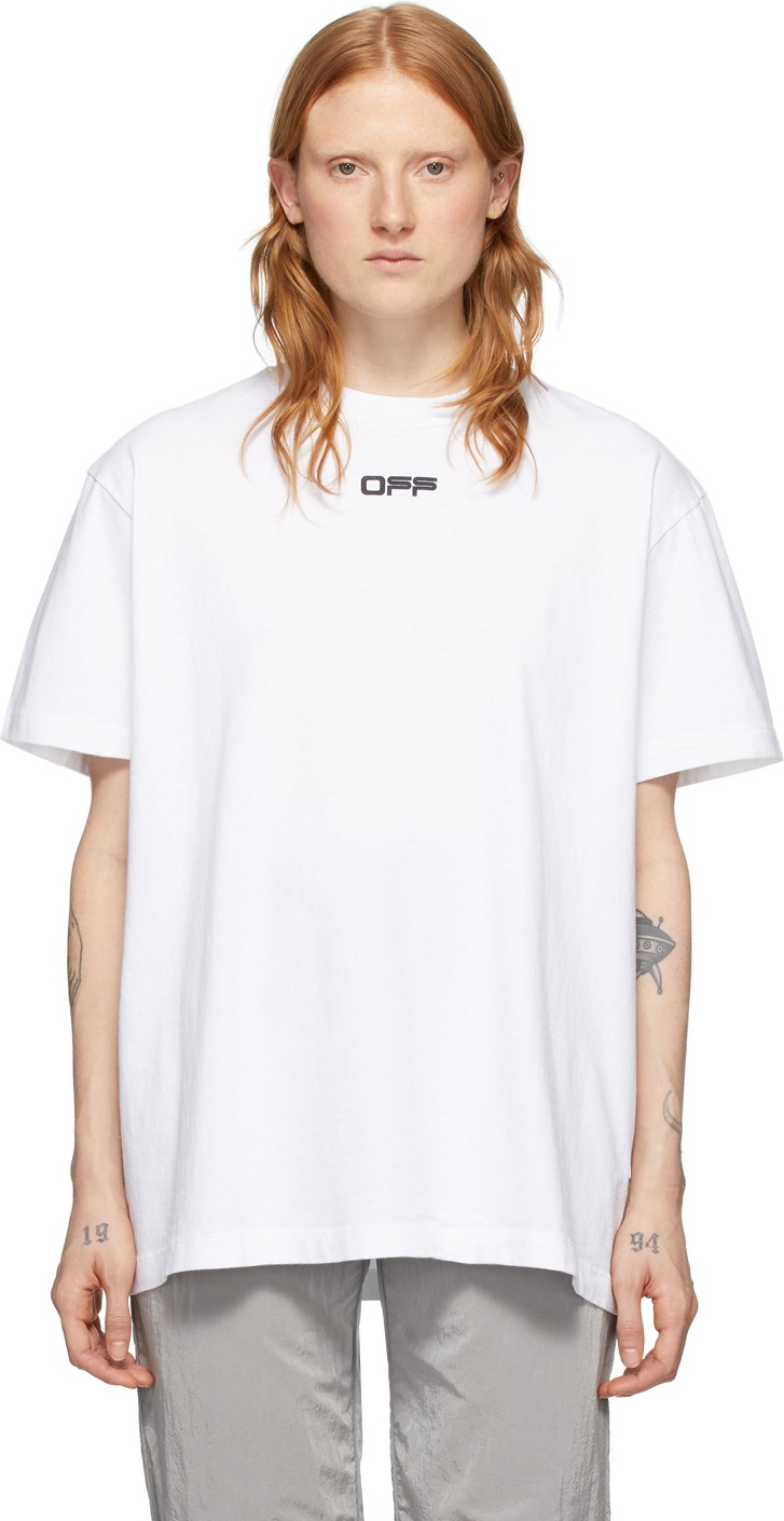 Off White White Airport T-Shirt