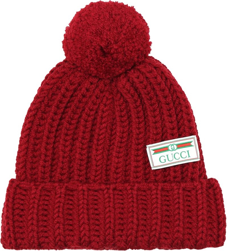 Gucci Ribbed-knit wool beanie
