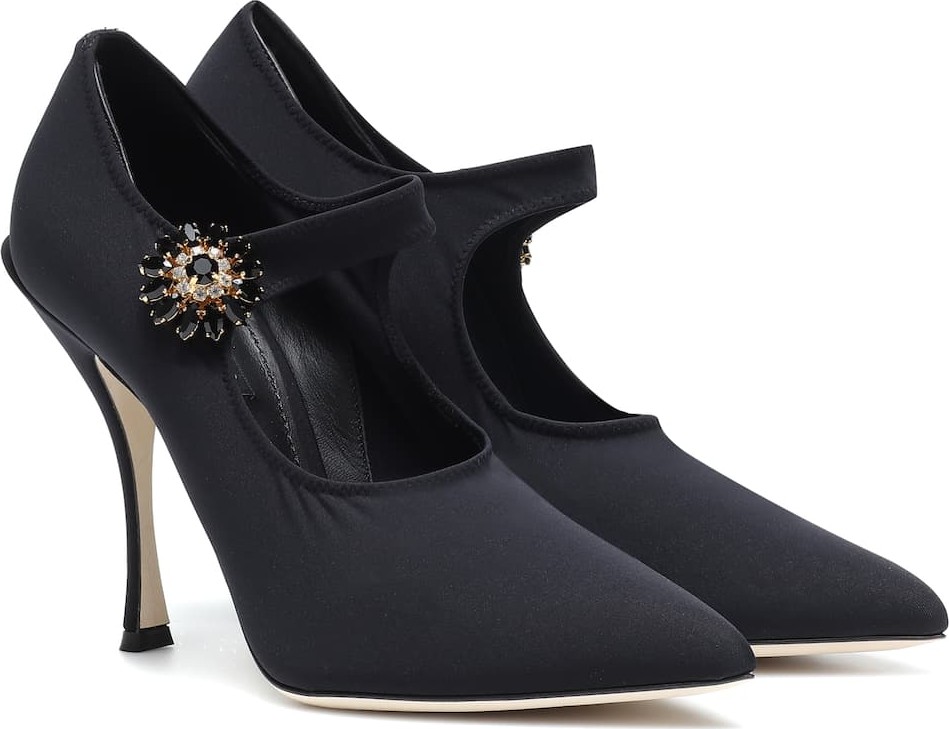 Dolce & Gabbana Embellished Mary Jane pumps