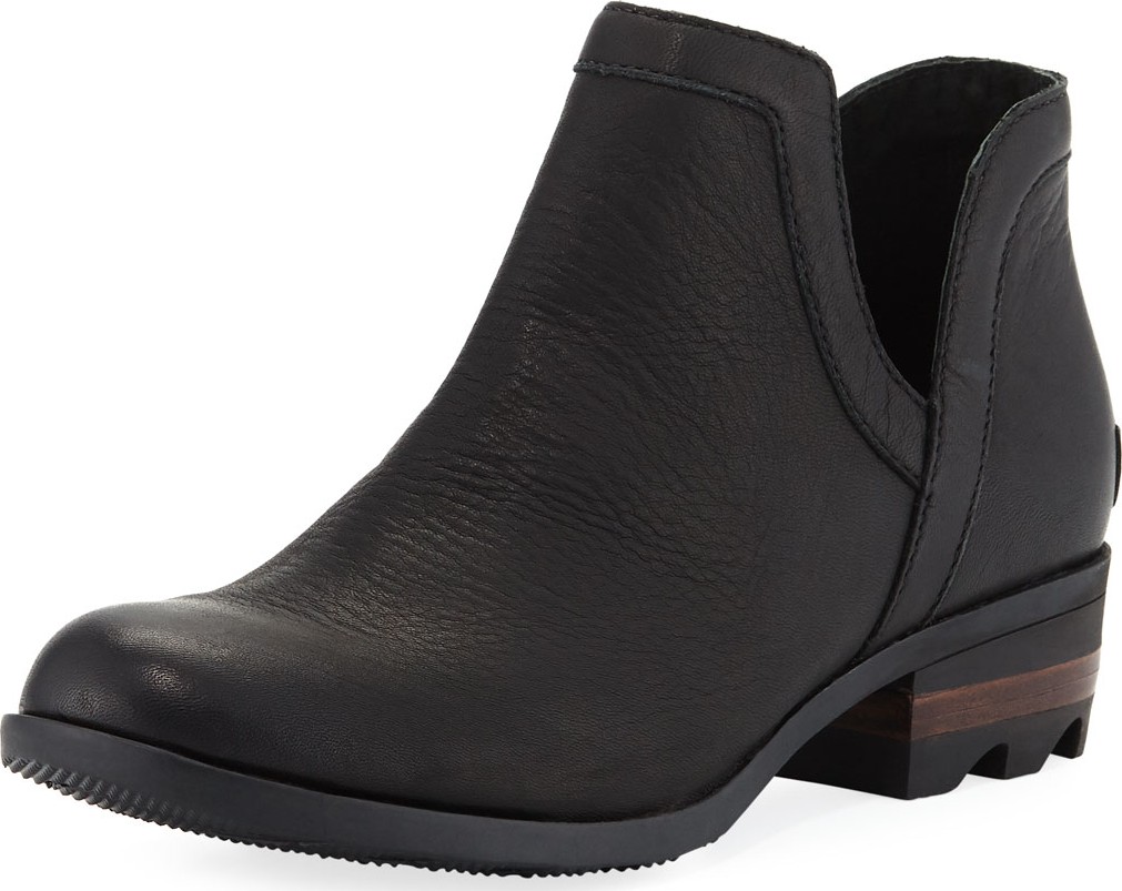 Sorel Lolla Waterproof Leather Booties