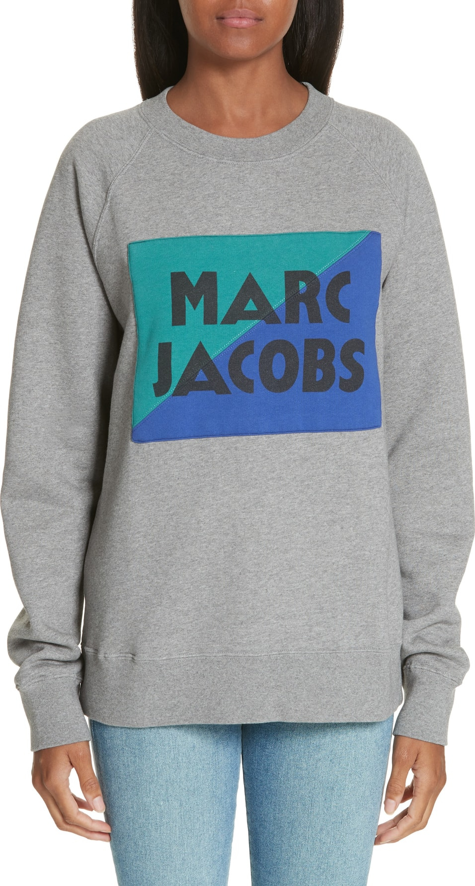 MARC JACOBS Logo Patch Sweatshirt