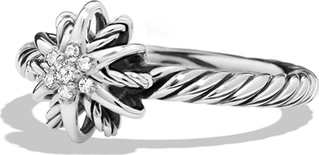 David Yurman Starburst Ring with Diamonds