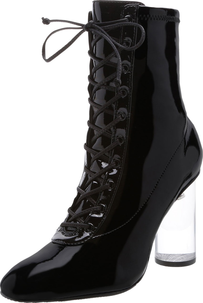 Schutz Lourena Lace-Up Booties