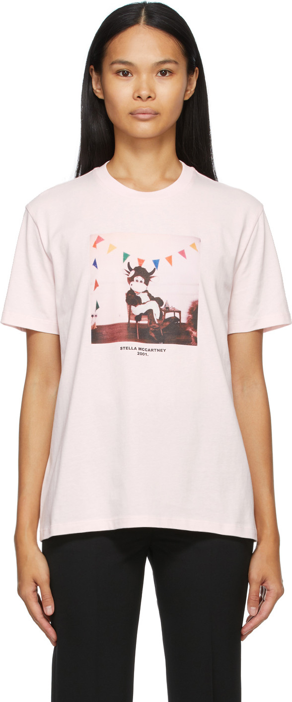 Stella McCartney - Pink 'Year Of The Ox' T-Shirt
