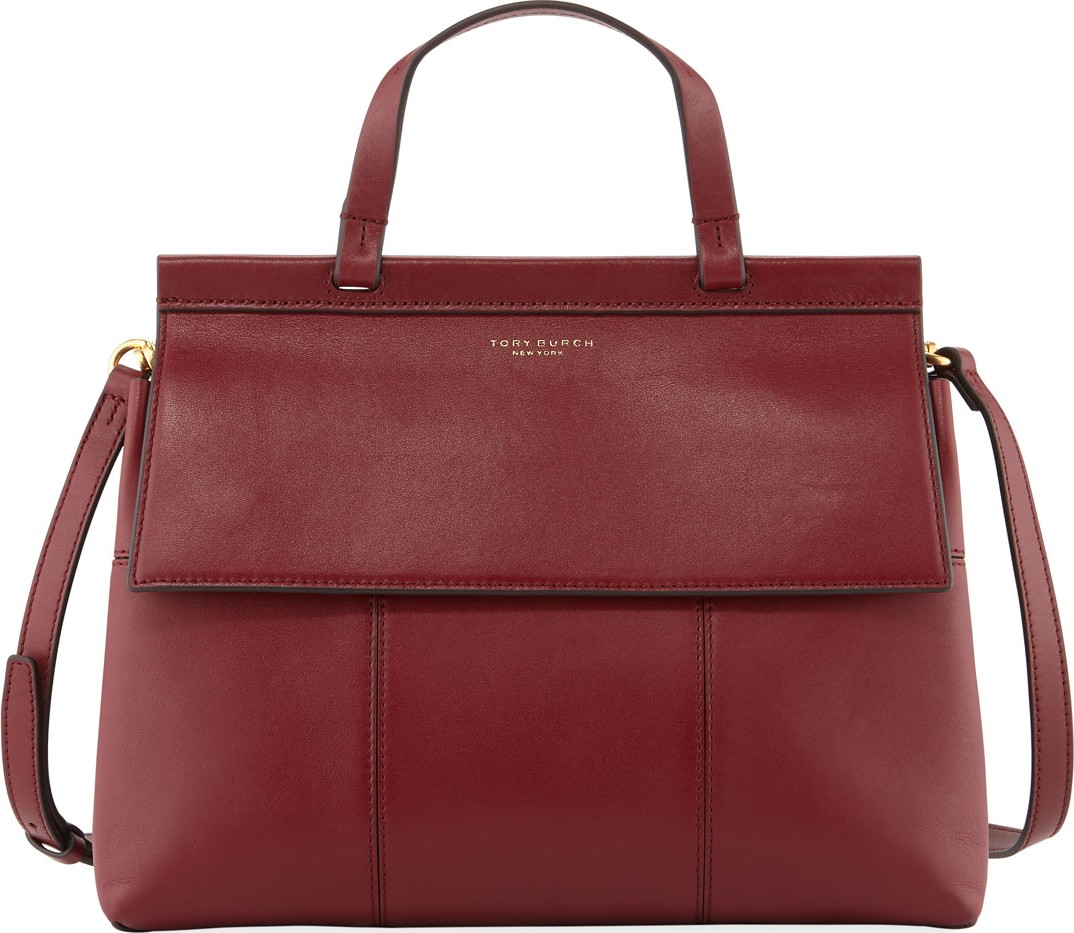 Tory Burch Block-T Top-Handle Satchel Bag