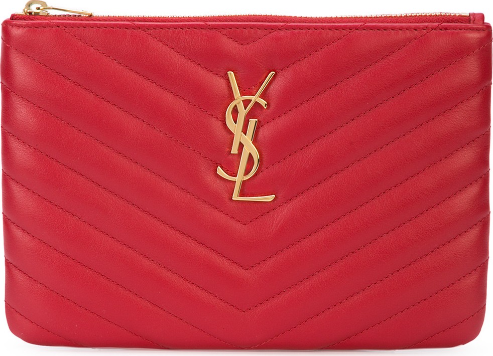 Saint Laurent monogram pouch bag