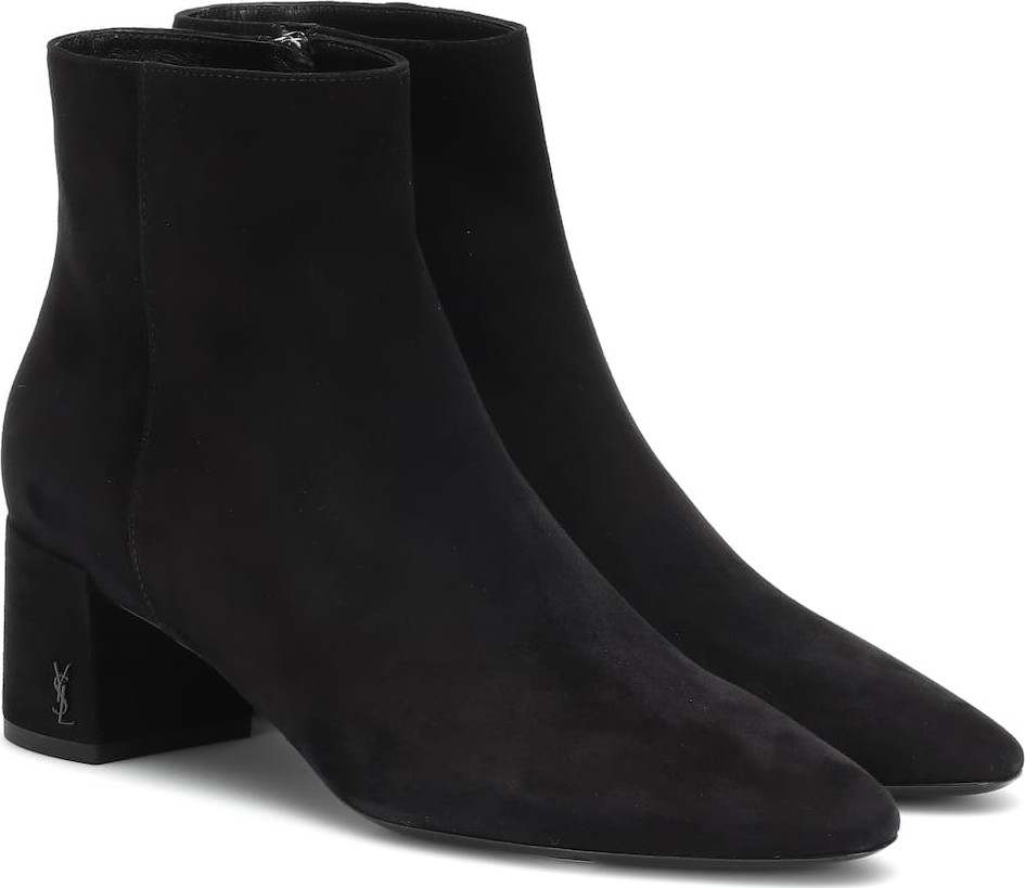 Saint Laurent Loulou 50 suede ankle boots