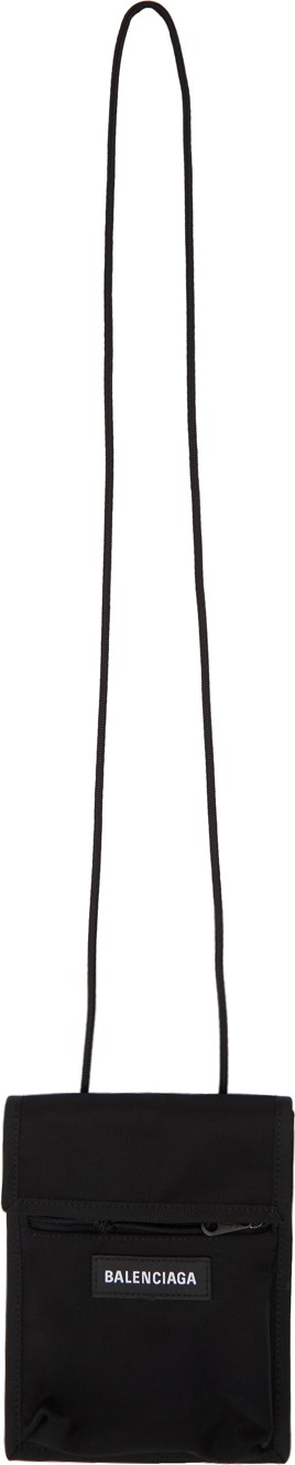 Balenciaga Black Explorer Pouch