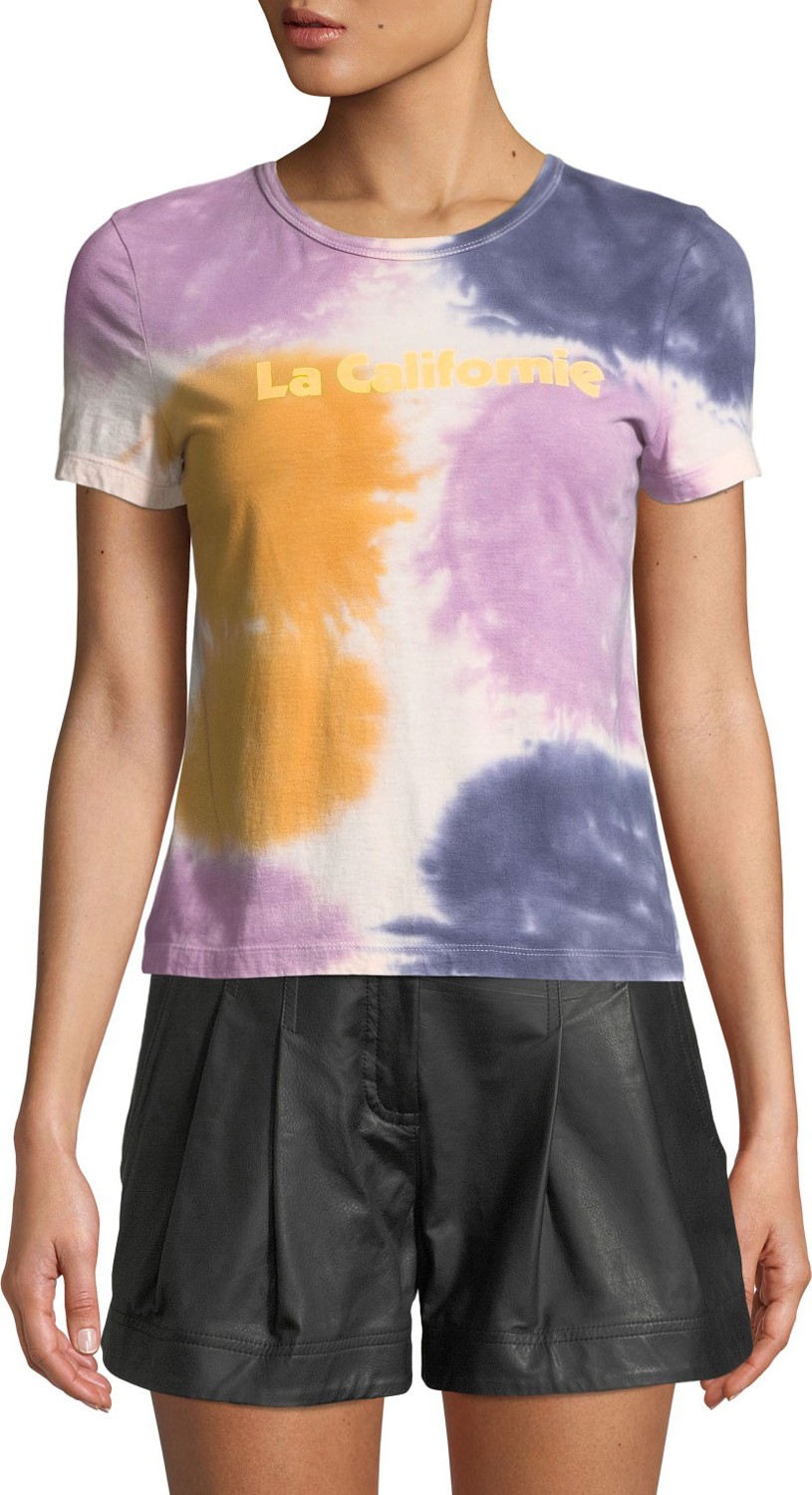 A.L.C. La Californie Tie-Dye Tee