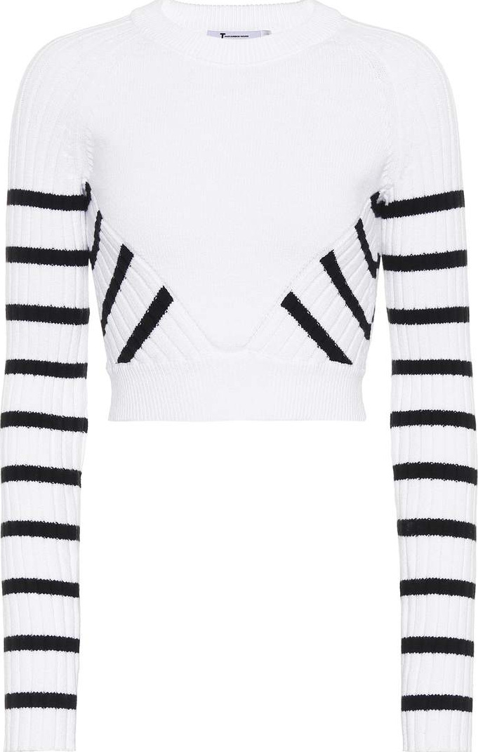 T By Alexander Wang Cropped sweater