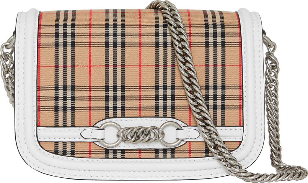 Burberry London England 1983 Check Link Shoulder Bag