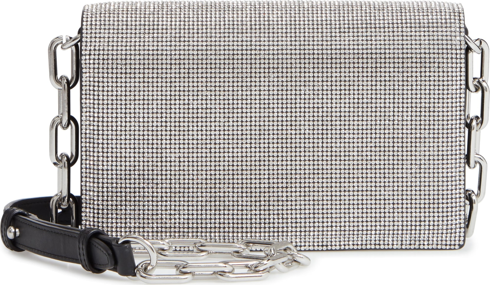 Alexander Wang Attica Chain Crystal Embellished Crossbody Bag