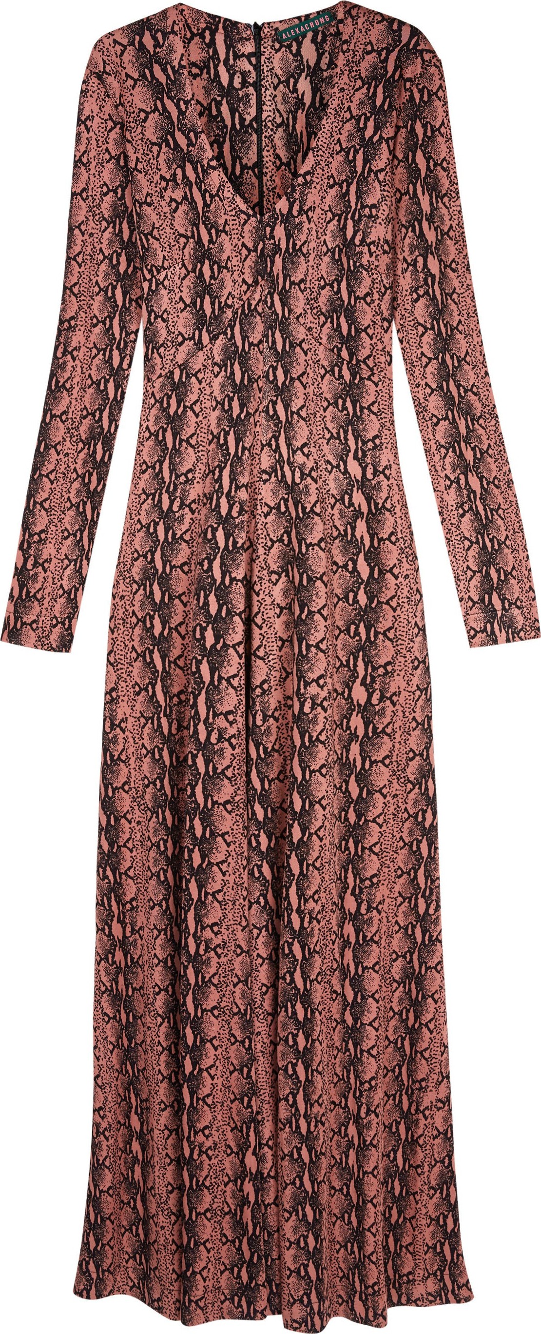 Alexachung snake print maxi dress