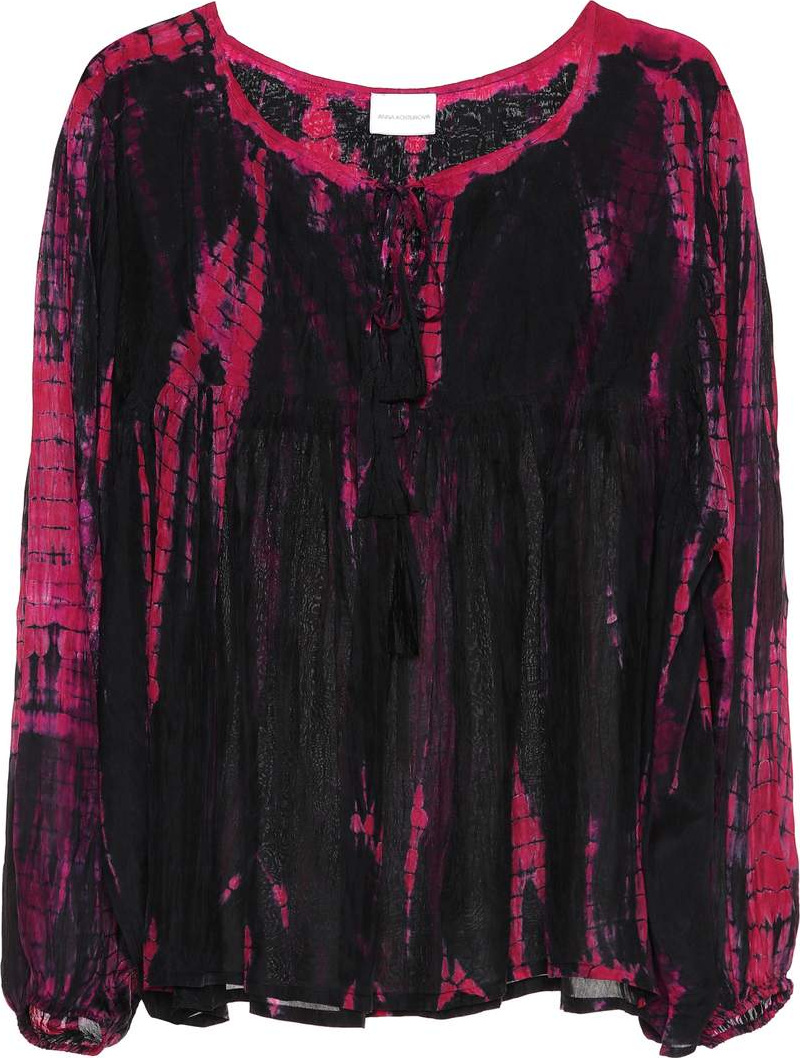 Anna Kosturova Silk blouse