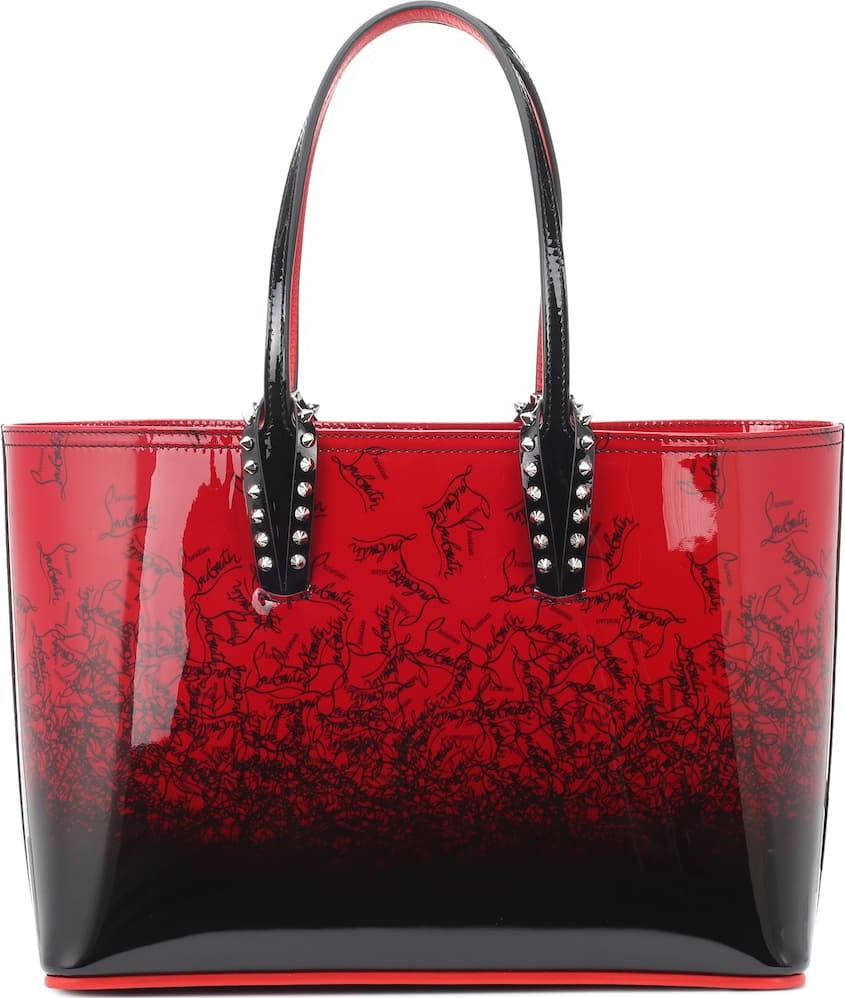 Christian Louboutin Cabata Small patent leather tote