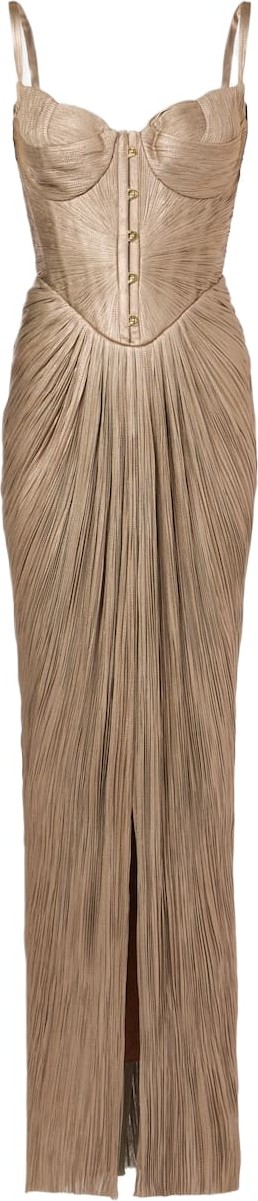 MARIA LUCIA HOHAN - Noemie gathered bustier gown