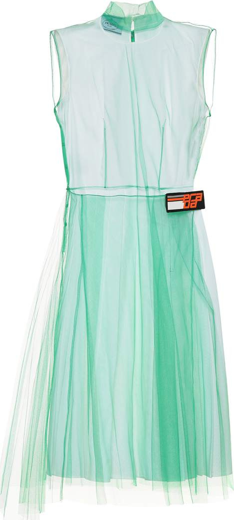 Prada Sheer tulle dress