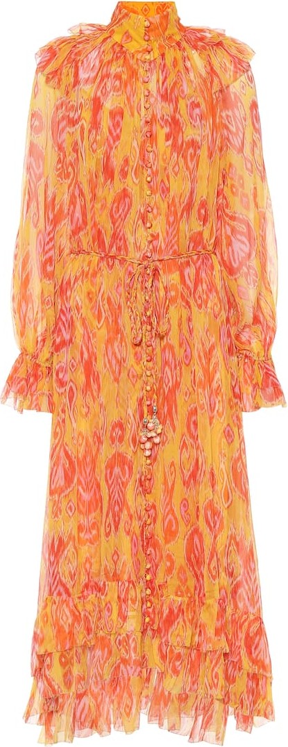 Zimmermann Brightside paisley midi dress