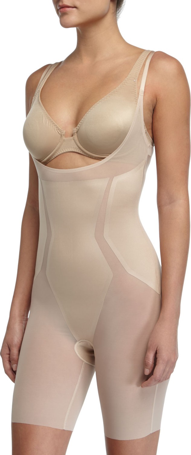 SPANX Haute Contour Open-Bust Bodysuit