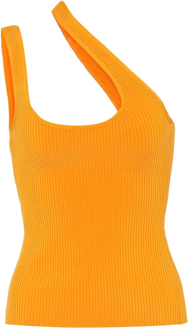 Zimmermann Brightside ribbed-knit tank top