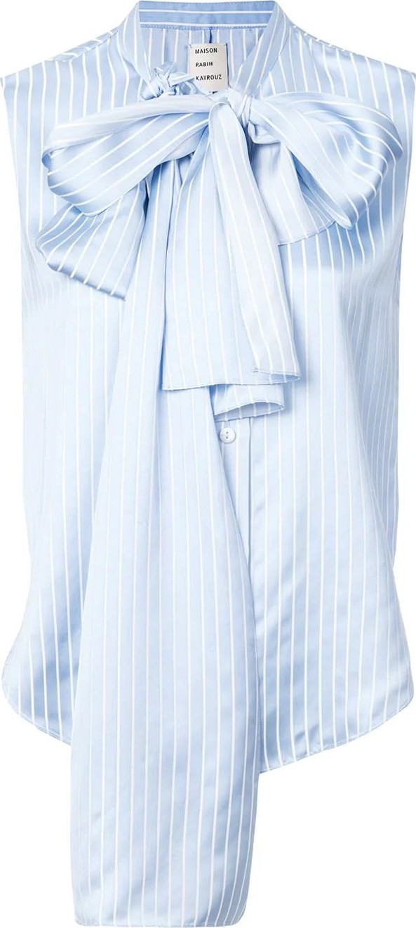 Maison Rabih Kayrouz Satin top