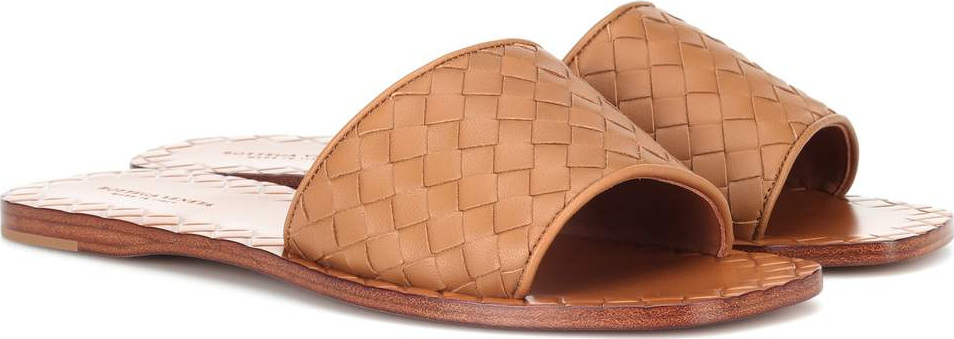 Bottega Veneta Ravello intrecciato leather sandals