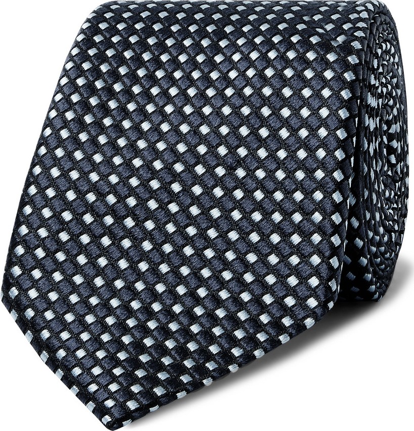 Giorgio Armani 7cm Silk-Jacquard Tie