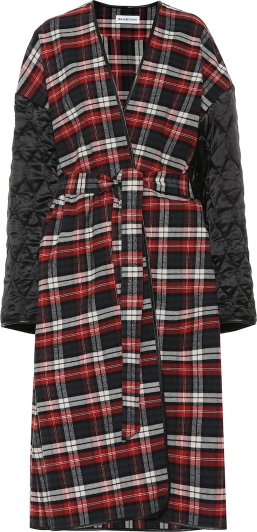 Balenciaga Checked coat