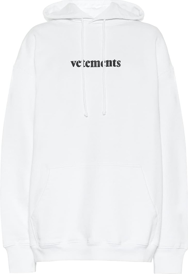 Vetements Cotton-blend hoodie