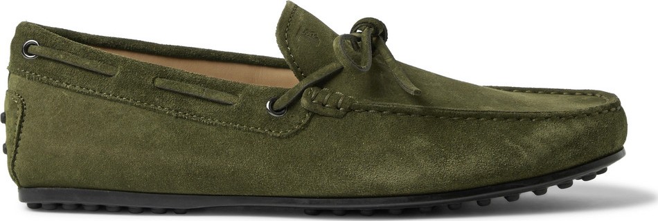 Tod's Gommino Suede Driving Shoes