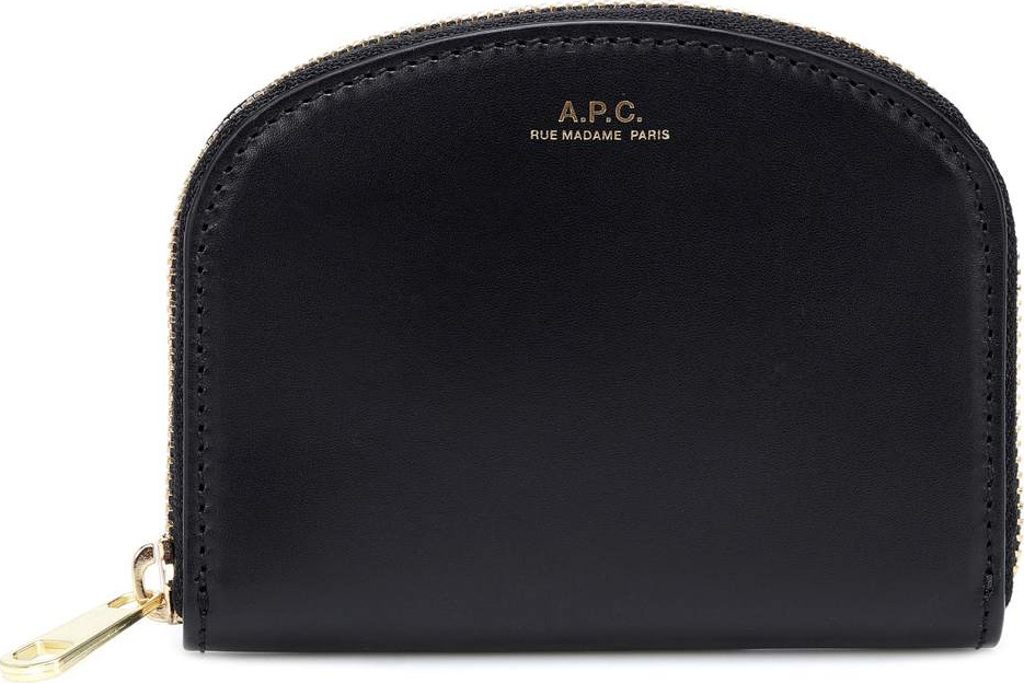 A.P.C. Half-Moon leather wallet