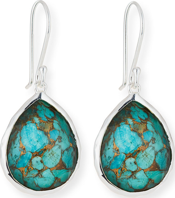 IPPOLITA Wonderland Bronze Turquoise Teardrop Earrings