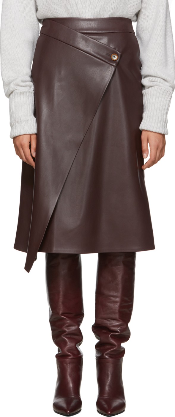 Aeron Purple Nola Wrap Skirt