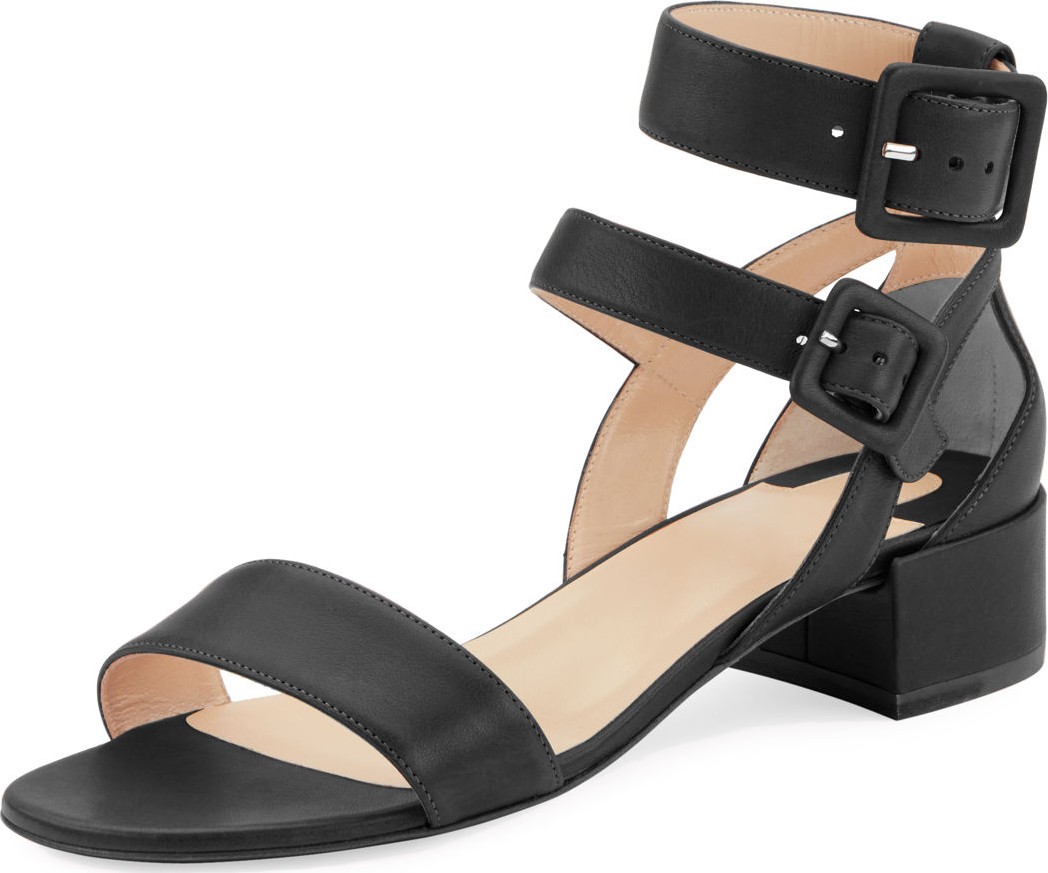 Christian Louboutin Multipot 25 Leather Red Sole Sandals