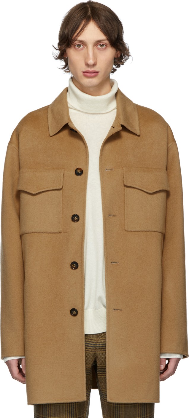 Nanushka Tan Rhys Coat