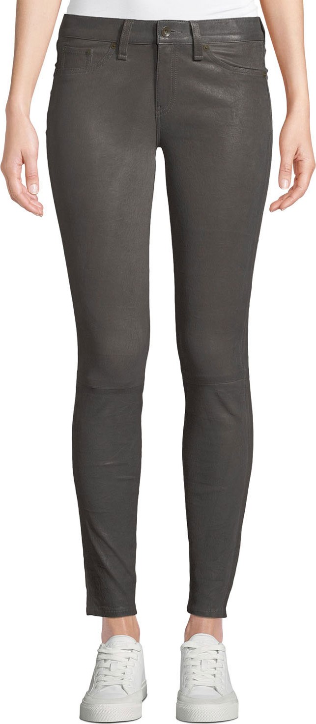 Rag & Bone Leather Skinny Pants
