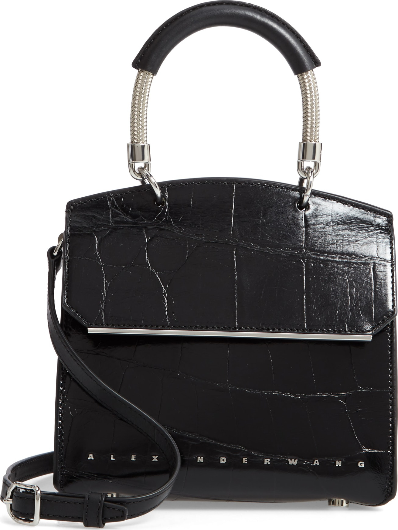 Alexander Wang Mini Dime Leather Satchel