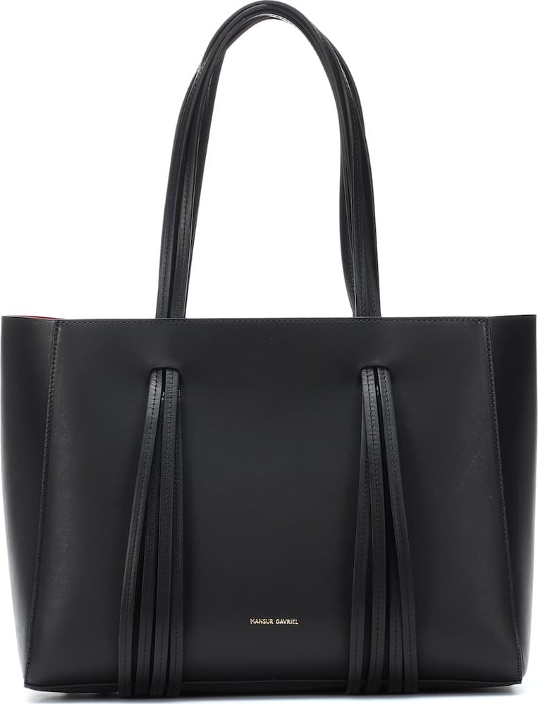 Mansur Gavriel Fringe leather tote
