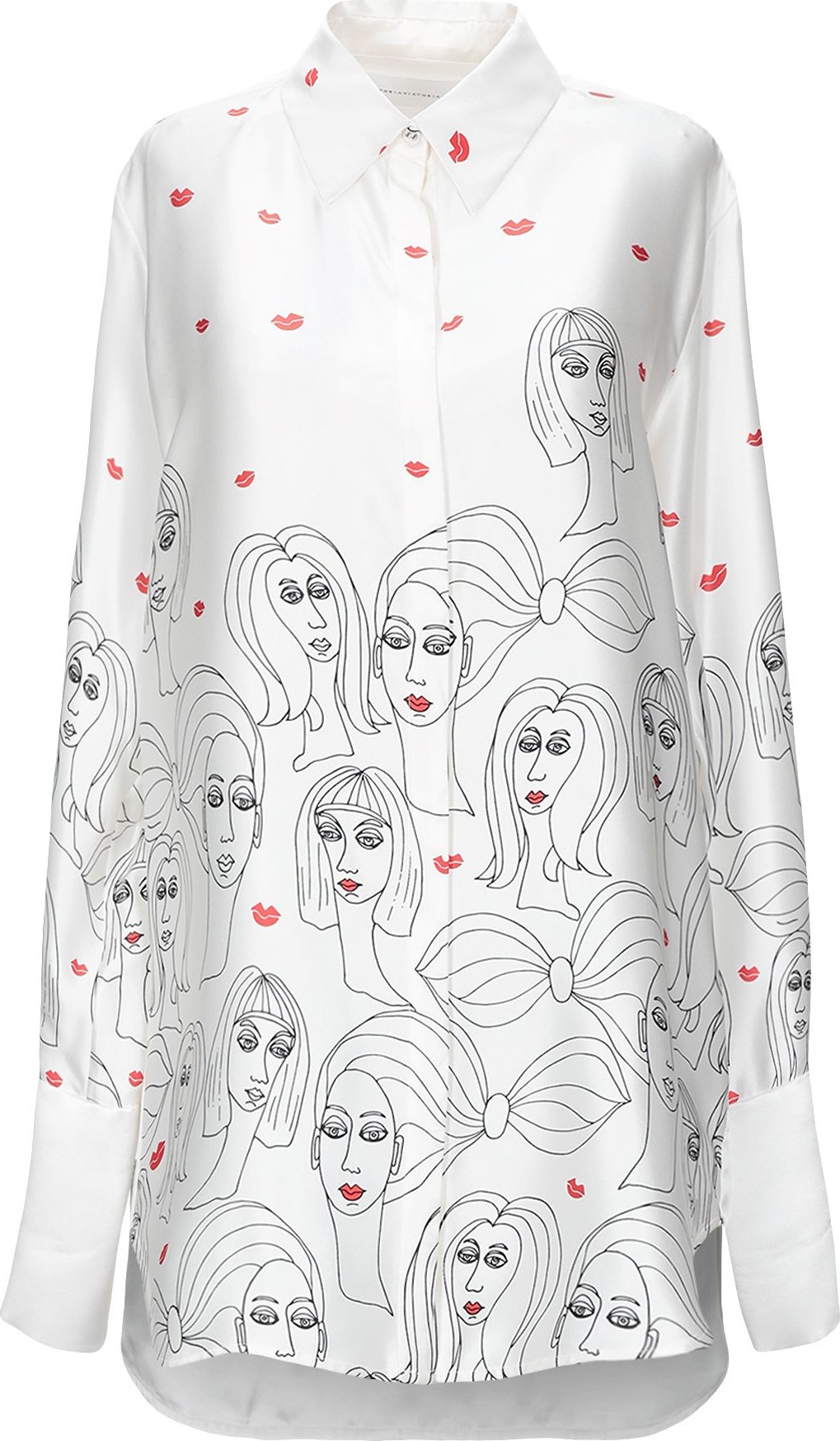 Victoria Beckham Patterned Shirts & Blouses