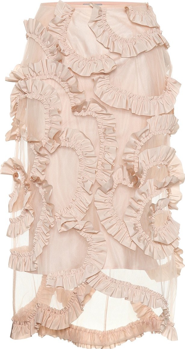Moncler Genius 4 Moncler Simone Rocha Ruffle Skirt