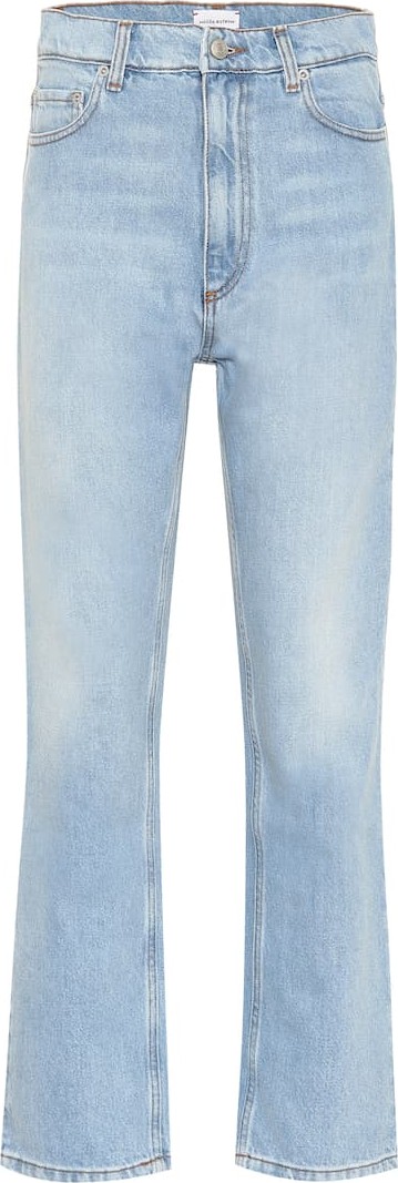 Magda Butrym Cropped high-rise flared jeans