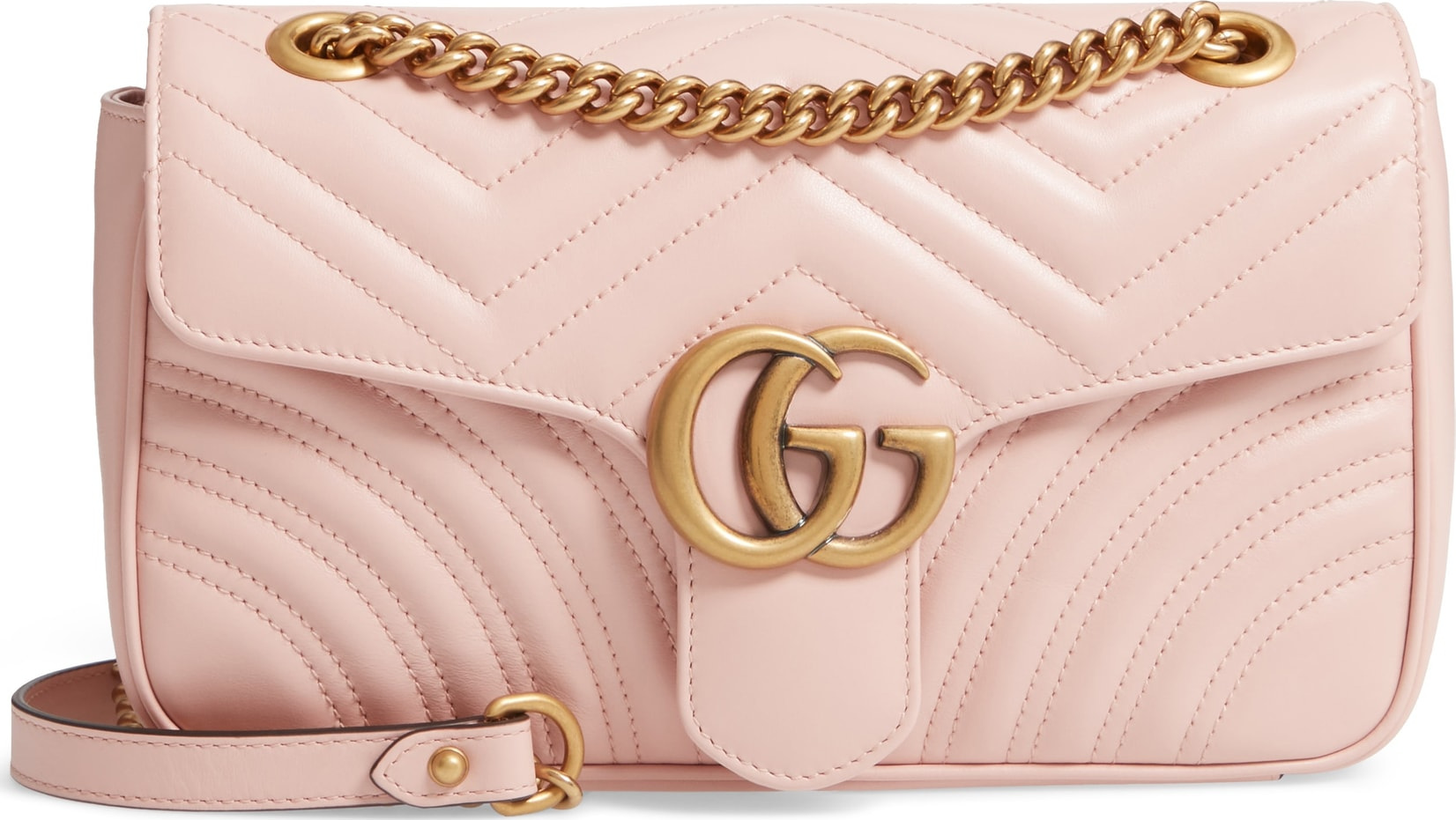 Gucci Small GG Marmont 2.0 Matelassé Leather Shoulder Bag