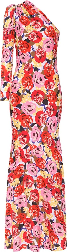 Rebecca Vallance Blume crêpe gown