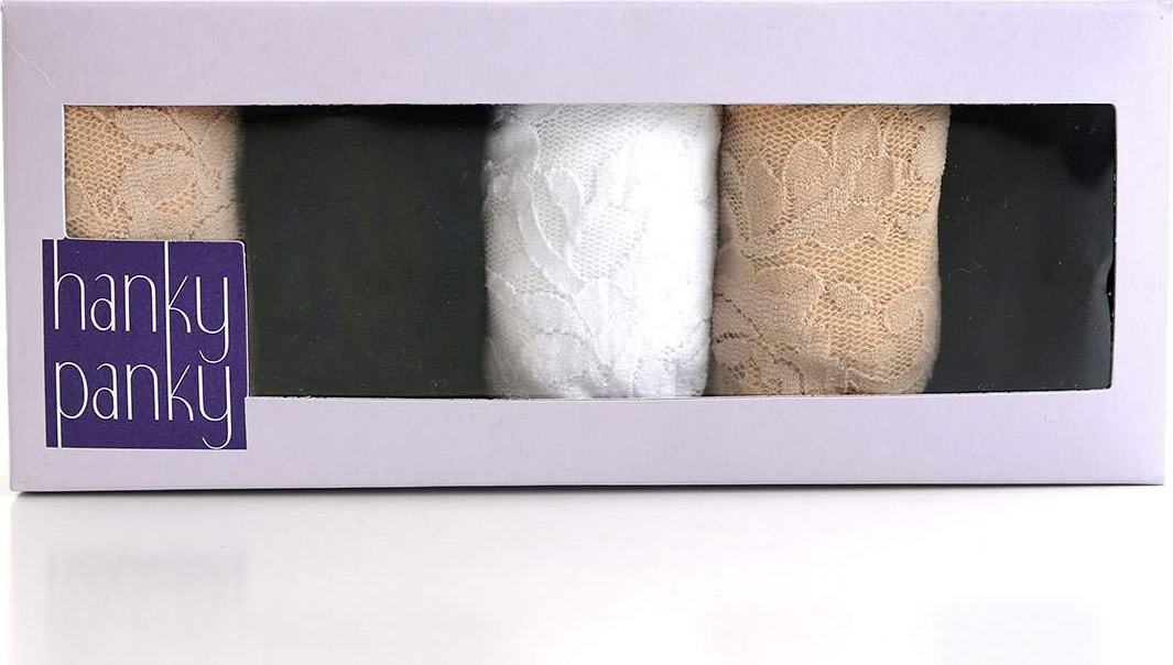 Hanky Panky Five-Pack Low-Rise Thongs