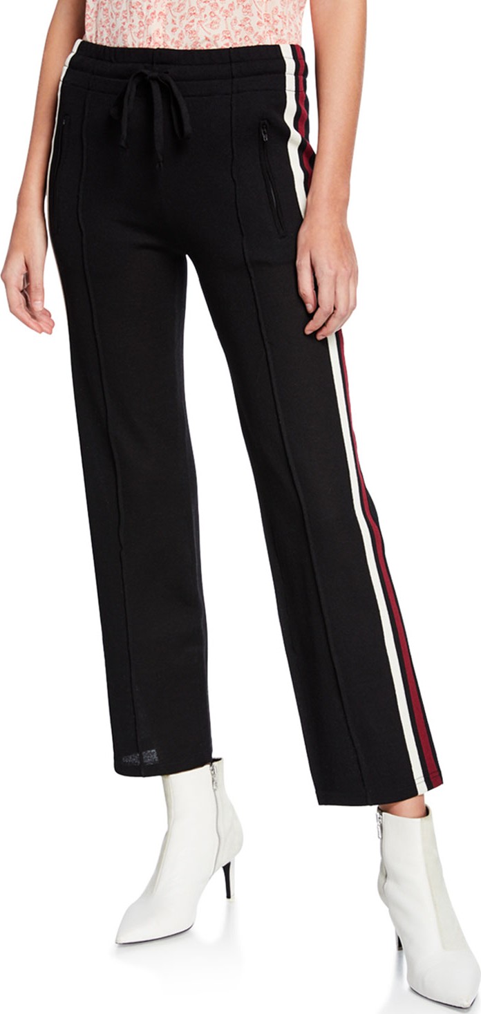 Isabel Marant Etoile Dobbs Sporty-Knit Drawstring Jogger Pants